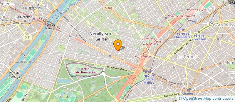localisation de l'entreprise COPR 7 RUE ANGELIQUE VERIEN 92200 NEUILLY SUR SEINE à NEUILLY-SUR-SEINE