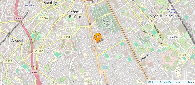 localisation de l'entreprise COPR 7 RUE DAUPHIN 94800 VILLEJUIF à VILLEJUIF