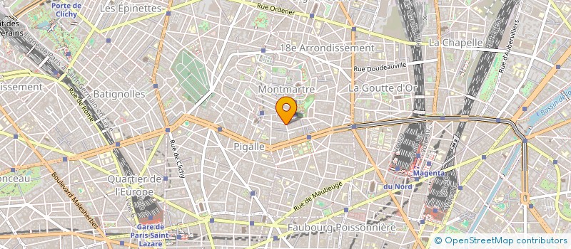localisation de l'entreprise COPR  7 RUE DES 3 FRERES 75018 PARIS  PARIS
