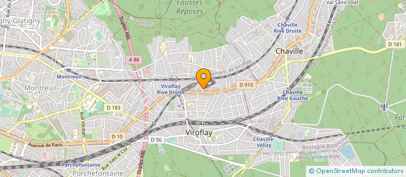 localisation de l'entreprise COPR 70 RUE DE LA MONESSE 92310 SEVRES à SEVRES