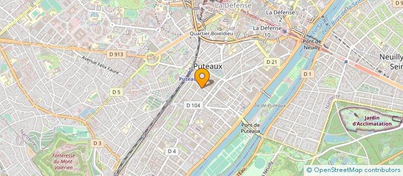 localisation de l'entreprise COPR 71 BD R WALLACE 92800 PUTEAUX  PUTEAUX