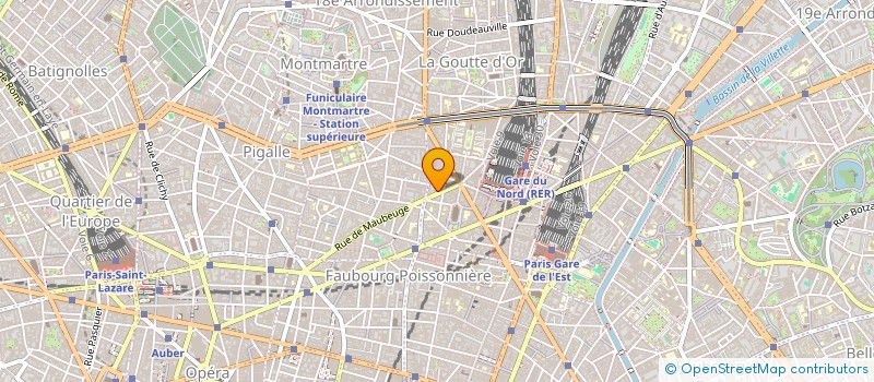 localisation de l'entreprise COPR 73 RUE DE MAUBEUGE 75010 PARIS  PARIS