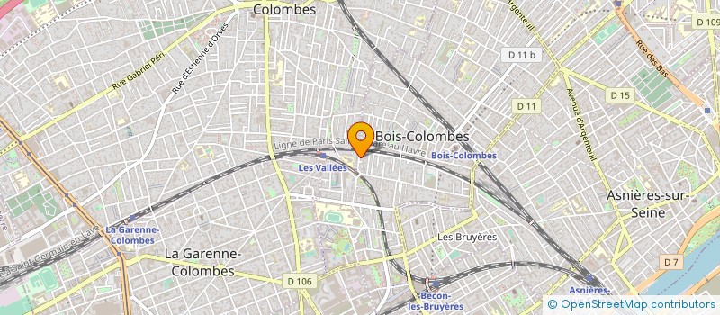 localisation de l'entreprise COPR 73 RUE HENRY LITOLFF 92270 BOIS COLOMBES à BOIS-COLOMBES