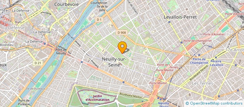 localisation de l'entreprise COPR 75 RUE PERRONET 92200 NEUILLY SUR SEINE à NEUILLY-SUR-SEINE