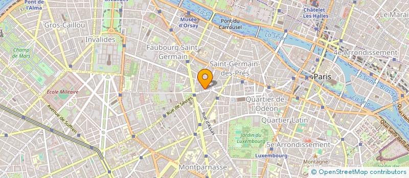 localisation de l'entreprise COPR 78 RUE DES ST PERES 75007 PARIS  PARIS