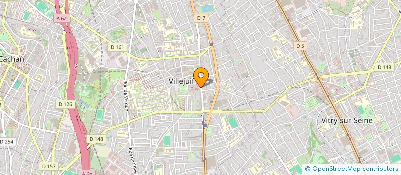 localisation de l'entreprise COPR 78 RUE JEAN JAURES 94800 VILLEJUIF à VILLEJUIF