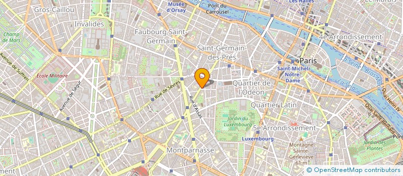 localisation de l'entreprise COPR 79 RUE DE RENNES 75006 PARIS  PARIS