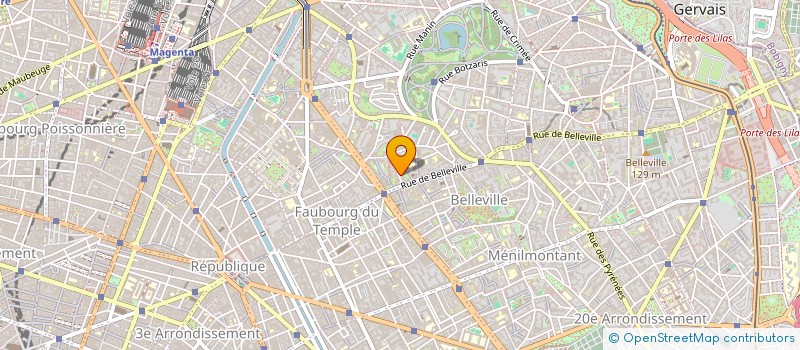 localisation de l'entreprise COPR 8 16 RUE JULES ROMAINS 75 PARIS  PARIS