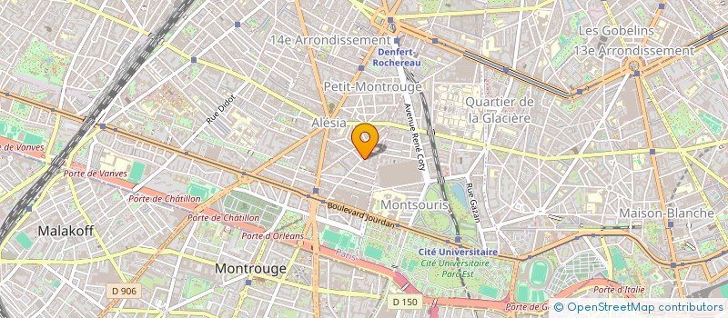 localisation de l'entreprise COPR 8 AV DES GOBELINS 75 PARIS  PARIS