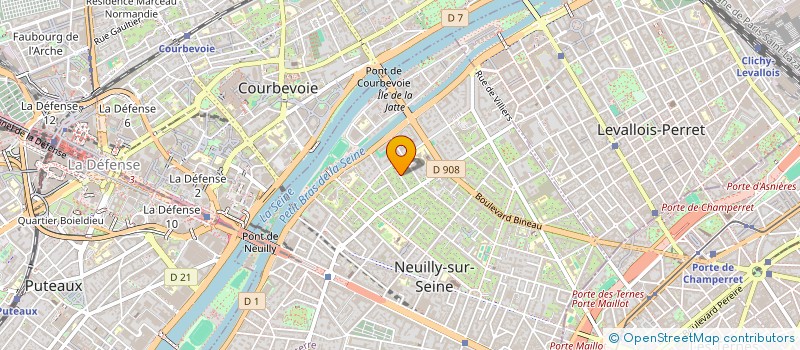localisation de l'entreprise COPR 8 AV DU CHATEAU 92200 NEUILLY SUR SEINE à NEUILLY-SUR-SEINE