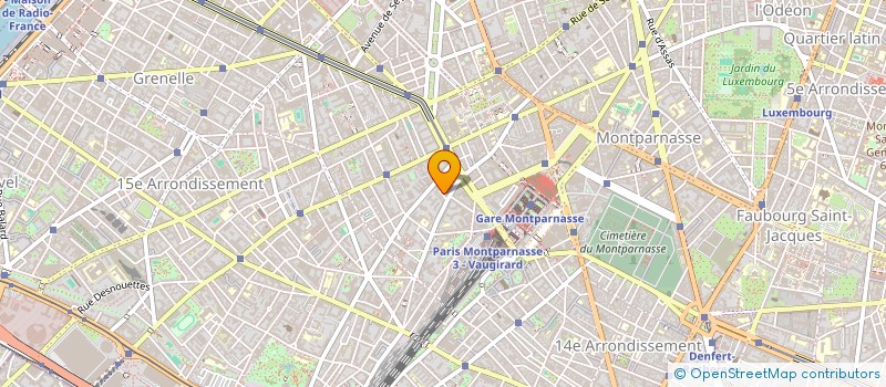 localisation de l'entreprise COPR 8 CITE FALGUIERE 75015 PARIS  PARIS