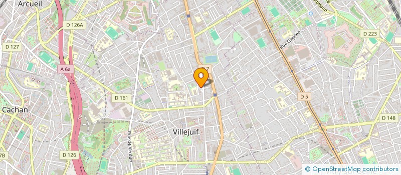 localisation de l'entreprise COPR 8 IMP DU BOIS BRIARD 94800 VILLEJUIF  VILLEJUIF