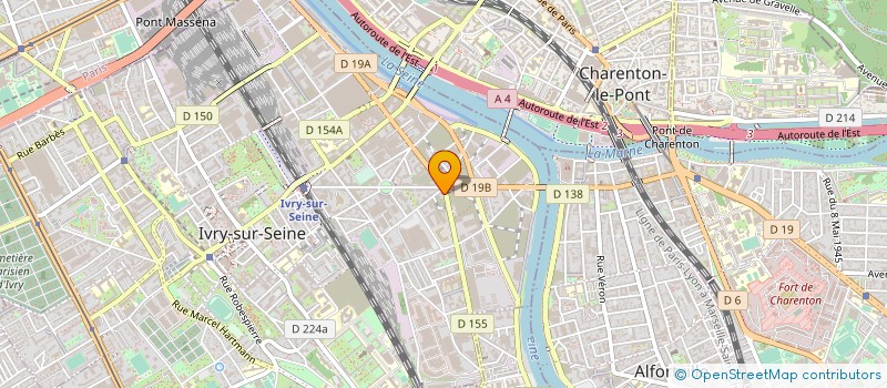 localisation de l'entreprise COPR 8 PL GAMBETTA 94200 IVRY SUR SEINE à IVRY-SUR-SEINE