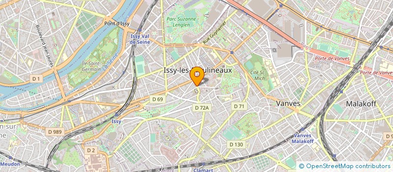 localisation de l'entreprise COPR 8 RUE AUGUSTE GERVAIS 92130 ISSY LES MOULINEAUX à ISSY-LES-MOULINEAUX