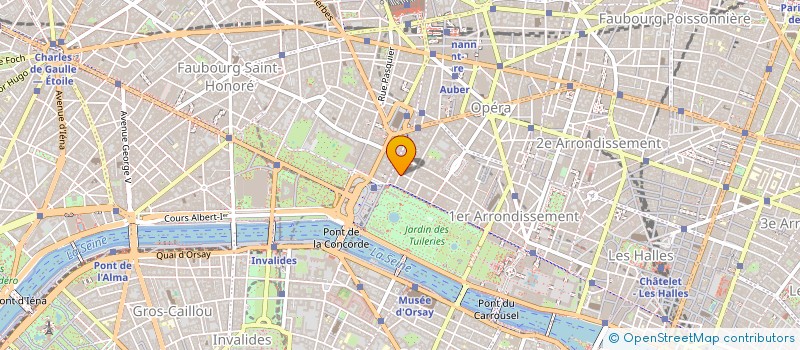 localisation de l'entreprise COPR 8 RUE DE MONDOVI 75001 PARIS  PARIS