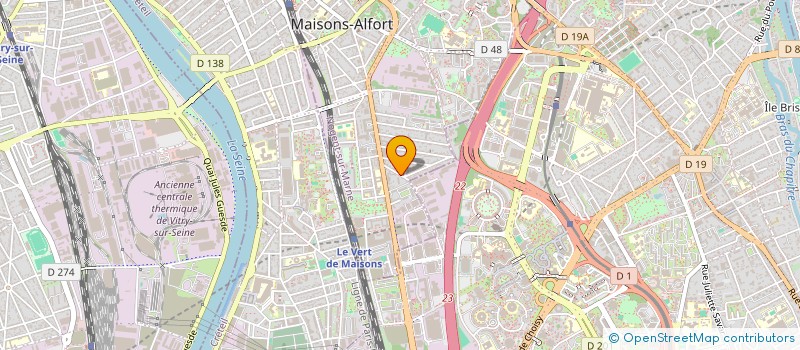 localisation de l'entreprise COPR 8 RUE DE VALENTON 94 MAISONS ALFORT à MAISONS-ALFORT