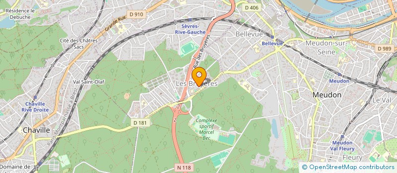 localisation de l'entreprise COPR 8 RUE FOURY 92310 SEVRES à SEVRES