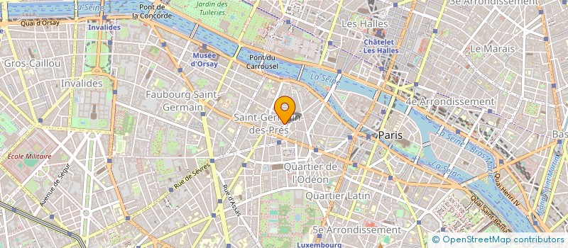 localisation de l'entreprise COPR 8 RUE FURSTENBERG  PARIS