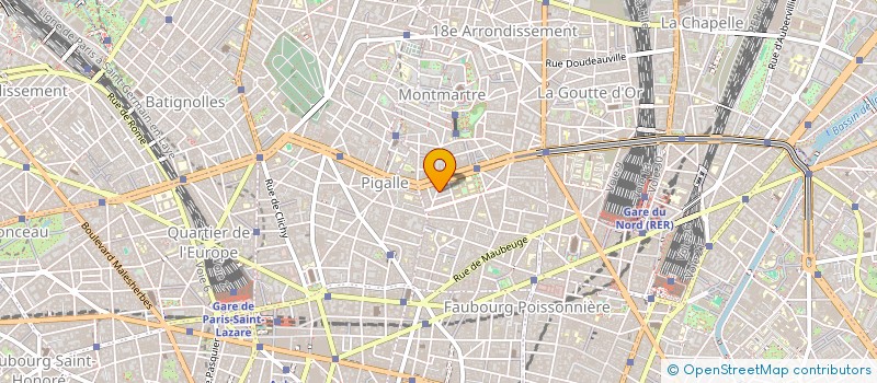 localisation de l'entreprise COPR 8 RUE LALLIER 75009 PARIS  PARIS