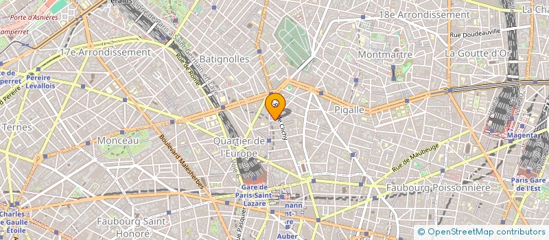localisation de l'entreprise COPR 8 RUE PARME 75009 PARIS  PARIS