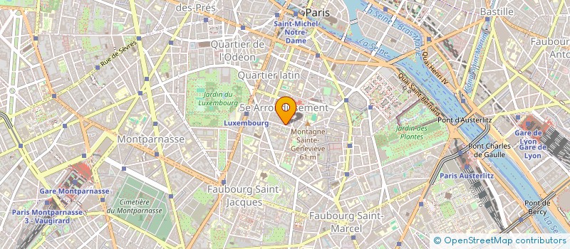 localisation de l'entreprise COPR 8 RUE PIERRE ET MARIE CURIE  PARIS