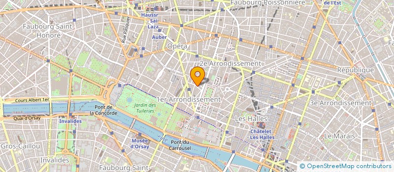 localisation de l'entreprise COPR 8 RUE THERESE 75001 PARIS à PARIS