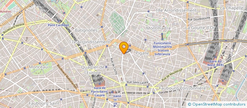 localisation de l'entreprise COPR 80 RUE BLANCHE 75009 PARIS  PARIS