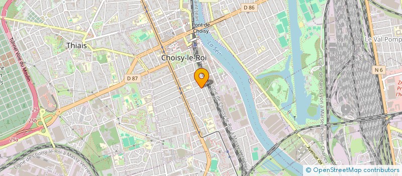 localisation de l'entreprise COPR 81 AV ANATOLE FRANCE 94 CHOISY LE ROI à CHOISY-LE-ROI