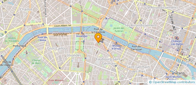 localisation de l'entreprise COPR 81 RUE DE L UNIVERSITE 75007 PARIS  PARIS