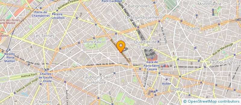 localisation de l'entreprise COPR 83 BD MALESHERBES 75008 PARIS  PARIS