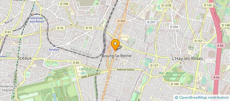 localisation de l'entreprise COPR 88 AV GENERAL LECLERC 92340 BOURG LA REINE à BOURG-LA-REINE