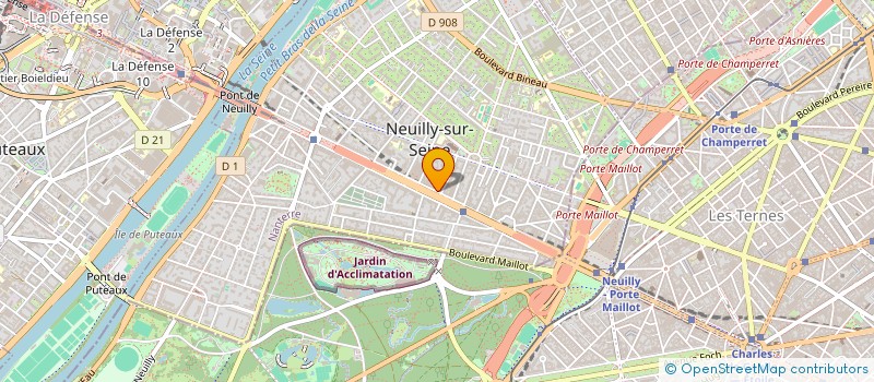 localisation de l'entreprise COPR 88B AV CHARLES DE GAULLE 92200 NEUILLY SUR SEINE à NEUILLY-SUR-SEINE