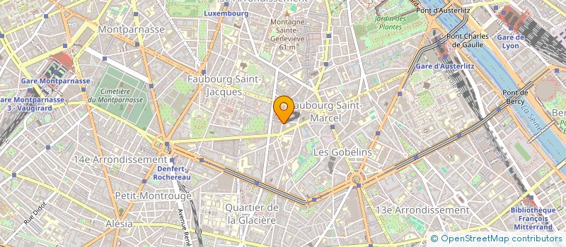 localisation de l'entreprise COPR 89 RUE BROCA 75013 PARIS  PARIS