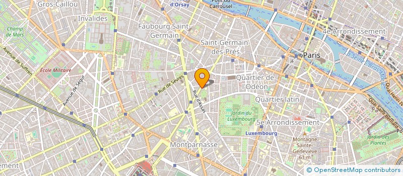 localisation de l'entreprise COPR 89 RUE DE RENNES 75006 PARIS  PARIS