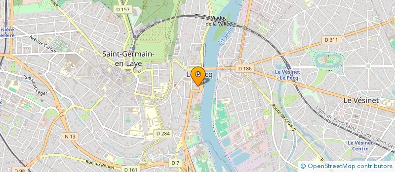 localisation de l'entreprise COPR 9 11 RUE DE PARIS 78 LE PECQ  LE PECQ