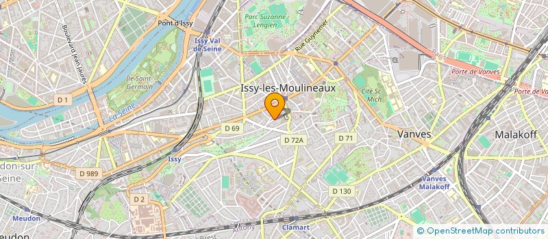 localisation de l'entreprise COPR 9 R MARCELIN BERTHELOT 92130 ISSY LES MOULINEAUX à ISSY LES MOULINEAUX