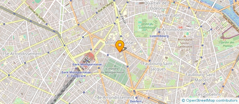 localisation de l'entreprise COPR 9 RUE DELAMBRE 75014 PARIS  PARIS