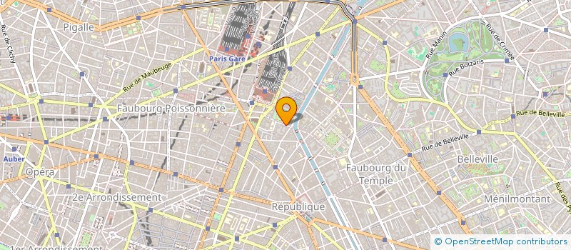 localisation de l'entreprise COPR 9 RUE DES RECOLLETS 75010 PARIS  PARIS