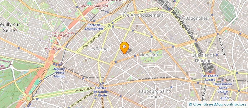 localisation de l'entreprise COPR 9 RUE MARGUERITE 75017 PARIS  PARIS