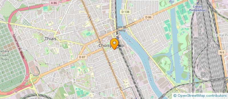 localisation de l'entreprise COPR 9 RUE WALDECK ROUSSEAU 94 CHOISY LE ROI à CHOISY-LE-ROI