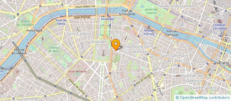 localisation de l'entreprise COPR 90 BIS RUE DE VARENNE 75007 PARIS  PARIS