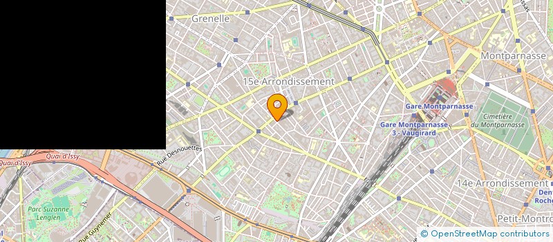 localisation de l'entreprise COPR 93 RUE DE L ABBE GROULT 75015 PARIS  PARIS