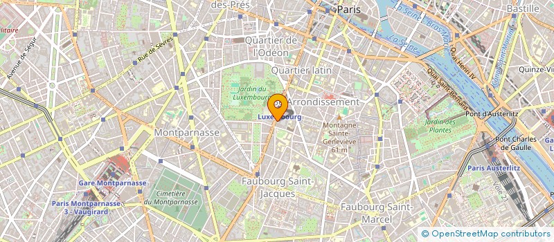 localisation de l'entreprise COPR 97 BD ST MICHEL 75005 PARIS  PARIS