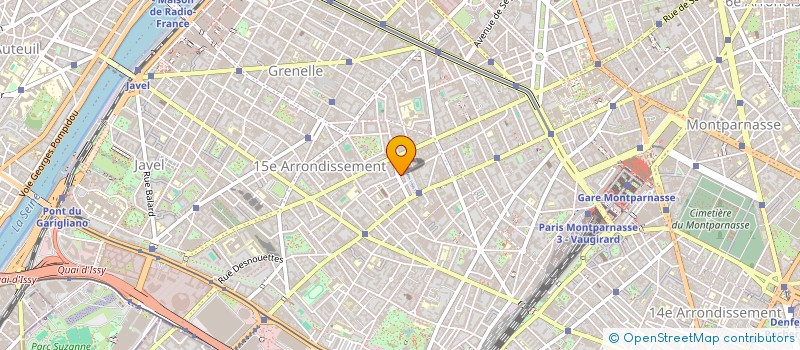 localisation de l'entreprise COPR 97 RUE BLOMET 75015 PARIS  PARIS