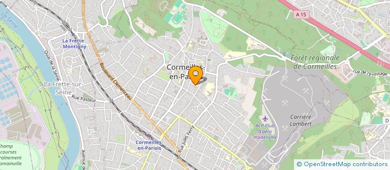 localisation de l'entreprise COPR 97 RUE GABRIEL PERI 95 CORMEILLES EN PARISIS à CORMEILLES-EN-PARISIS