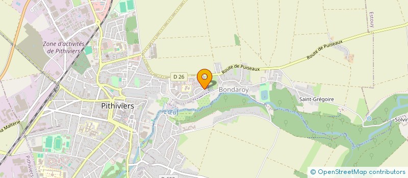 localisation de l'entreprise COPR BONDAROY à BONDAROY