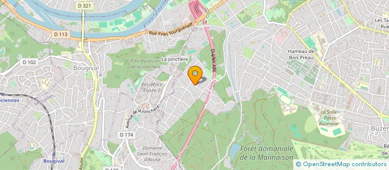 localisation de l'entreprise COPR CHEMIN DES VIGNES RES PINCES VINS 92 RUEIL MALMAISON à RUEIL-MALMAISON