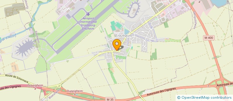 localisation de l'entreprise COPR CLOS DE LA DIME  ENTZHEIM