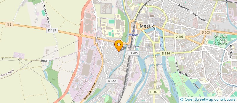 localisation de l'entreprise COPR COEUR D'ILOT  VILLENOY