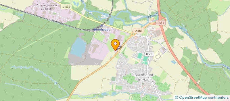 localisation de l'entreprise COPR DE LA RESIDENCE DE L'ETOILE  BURNHAUPT-LE-HAUT